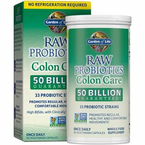 Garden of Life RAW Probiotics Péče o tlusté střevo probiotika 30 g
