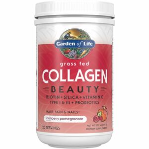 Garden of Life Collagen Beauty kolagen v prášku příchuť cranberry pomegranate 270 g