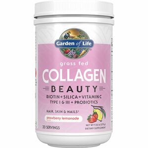 Garden of Life Collagen Beauty kolagen v prášku příchuť strawberry & lemon 270 g