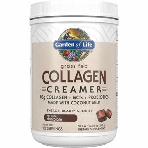 Garden of Life Collagen Creamer kolagen s probiotiky příchuť chocolate 342 g