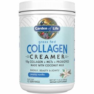 Garden of Life Collagen Creamer kolagen s probiotiky příchuť vanilla 330 g