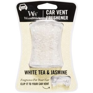 Woodwick White Tea & Jasmin vůně do auta clip
