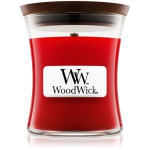 Woodwick Pomegranate vonná svíčka s dřevěným knotem 85 g