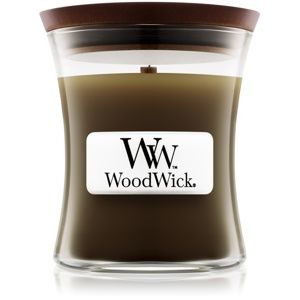 Woodwick Oudwood vonná svíčka s dřevěným knotem 85 g