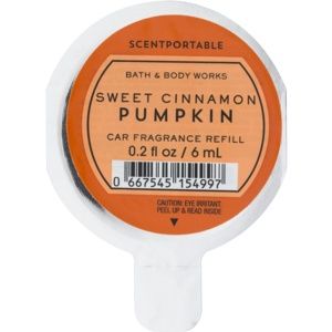 Bath & Body Works Sweet Cinnamon Pumpkin vůně do auta 6 ml náhradní ná