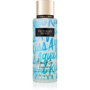 Victoria's Secret Aqua Kiss Shimmer tělový sprej pro ženy 250 ml