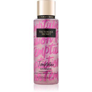 Victoria's Secret Temptation Shimmer tělový sprej pro ženy 250 ml