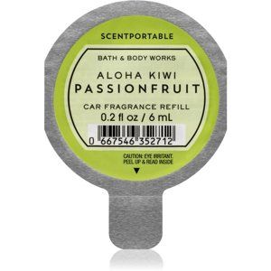 Bath & Body Works Aloha Kiwi Passionfruit vůně do auta náhradní náplň 6 ml