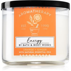 Bath & Body Works Energy Orange Ginger vonná svíčka 411 g
