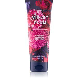 Bath & Body Works Violet Plum tělový krém pro ženy 226 g