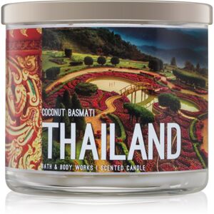 Bath & Body Works Coconut Basmati vonná svíčka Thailand 411 g