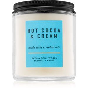 Bath & Body Works Hot Cocoa & Cream vonná svíčka VI. 198 g