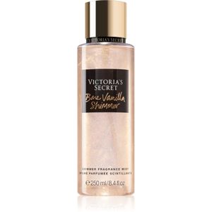 Victoria's Secret Bare Vanilla Shimmer tělový sprej se třpytkami pro ženy 250 ml