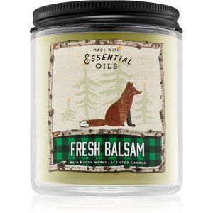 Bath & Body Works Fresh Balsam vonná svíčka I. 198 g