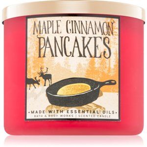 Bath & Body Works Maple Cinnamon Pancakes vonná svíčka 411 g