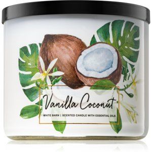 Bath & Body Works Vanilla Coconut vonná svíčka 411 g