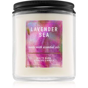 Bath & Body Works Lavender Sea vonná svíčka 198 g