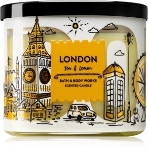 Bath & Body Works Tea & Lemon vonná svíčka (Lodon) 411 g