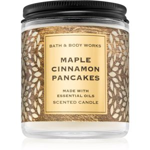 Bath & Body Works Maple Cinnamon Pancakes vonná svíčka II. 198 g