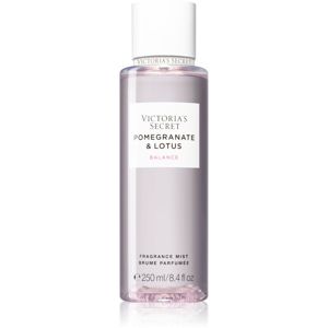 Victoria's Secret Natural Beauty Pomegranate & Lotus parfémovaný tělový sprej pro ženy 250 ml