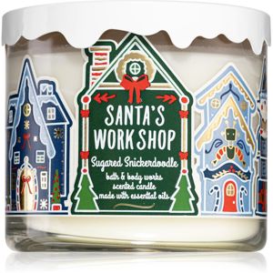 Bath & Body Works Sugared Snickerdoodle vonná svíčka (Santa's WorkShop) 411 g