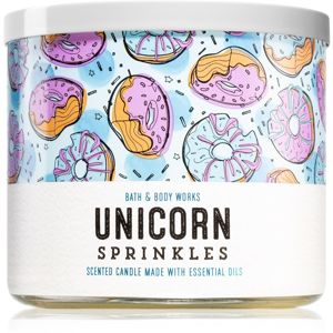 Bath & Body Works Unicorn Sprinkles vonná svíčka I. 411 g