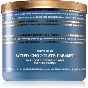Bath & Body Works Salted Chocolate Caramel vonná svíčka 411 g