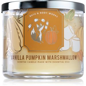 Bath & Body Works Vanilla Pumpkin Marshmallow vonná svíčka II. 411 g