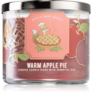 Bath & Body Works Warm Apple Pie vonná svíčka I. 411 g