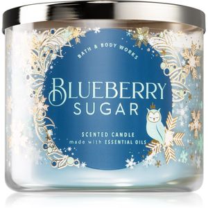 Bath & Body Works Blueberry Sugar vonná svíčka 411 ml