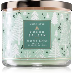 Bath & Body Works Fresh Balsam vonná svíčka s esenciálními oleji II. 411 g