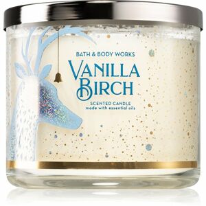 Bath & Body Works Vanilla Birch vonná svíčka III. 411 g