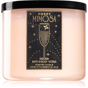 Bath & Body Works Merry Mimosa vonná svíčka I. 411 g