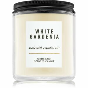 Bath & Body Works White Gardenia vonná svíčka III. 198 g