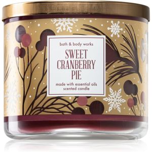 Bath & Body Works Sweet Cranberry Pie vonná svíčka 411 g