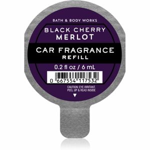 Bath & Body Works Black Cherry Merlot vůně do auta náhradní náplň I. 6 ml