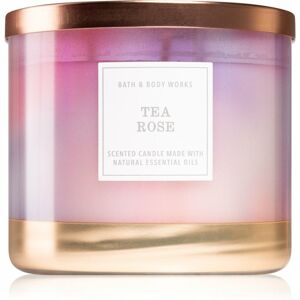 Bath & Body Works Tea Rose vonná svíčka 411 g