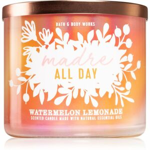Bath & Body Works Madre All Day Watermelon Lemonade vonná svíčka 411 g