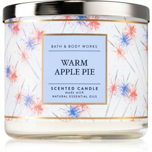 Bath & Body Works Warm Apple Pie vonná svíčka 411 g