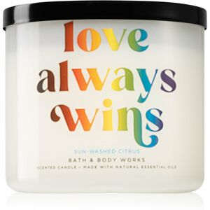 Bath & Body Works Love Always Wins vonná svíčka 411 g