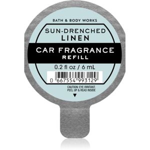 Bath & Body Works Sun-Drenched Linen vůně do auta náhradní náplň 6 ml