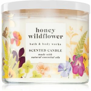 Bath & Body Works Honey Wildflower vonná svíčka 411 g
