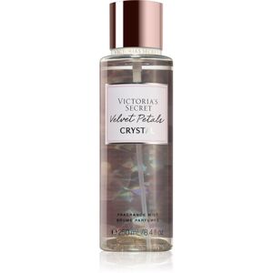 Victoria's Secret Crystal Fragrance Velvet Petals Crystal tělový sprej pro ženy 250 ml