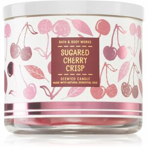 Bath & Body Works Sugared Cherry Crisp vonná svíčka 411 g