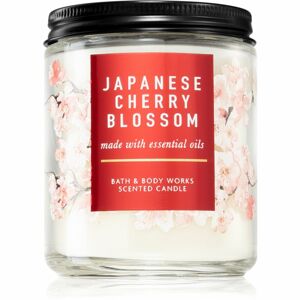 Bath & Body Works Japanese Cherry Blossom vonná svíčka 198 g