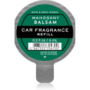 Bath & Body Works Mahogany Balsam vůně do auta náhradní náplň 6 ml