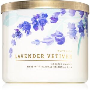Bath & Body Works Lavender Vetiver vonná svíčka 411 g