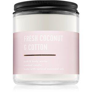 Bath & Body Works Fresh Coconut & Cotton vonná svíčka 198 g