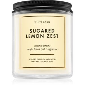 Bath & Body Works Sugared Lemon Zest vonná svíčka 198 g