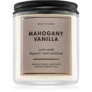 Bath & Body Works Mahogany Vanilla vonná svíčka I. 198 g